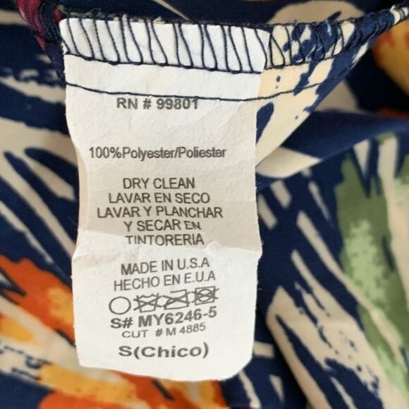 Anna Grace Boho Multicolor High Low Midi Skirt S - Picture 3 of 12